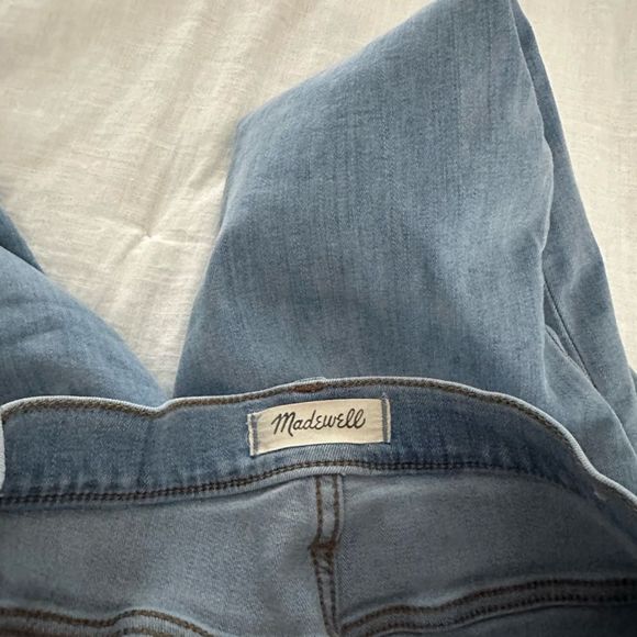 Madewell Women’s 25 Cali Demi Boot Jeans Bronson Wash Button Front - Picture 9 of 9